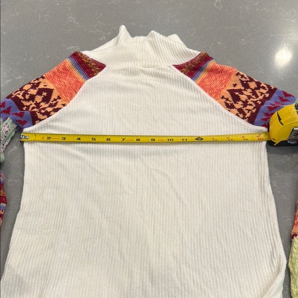 Free People Colorful Cowl Neck Sweater - Picture 6 of 6